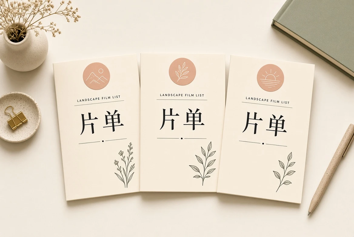 编辑片单 · 按场景挑选